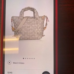 MZ Wallace Small Sutton Deluxe Woven Tote